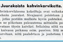Juurakoista kahvinkorviketta