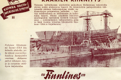 Kuinka valtamerialus syntyy II