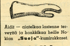 "Suoja"-kumirukkaset