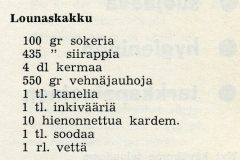 Lounaskakku