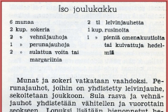 Iso joulukakku, Enso-Gutzeit Oy:n henkilökunnan lehti 6/1950, Enso-Gutzeit Oy:n arkisto
