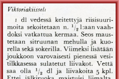 Viktoriakiisseli, Enso-Gutzeit Oy:n henkilökunnan lehti 6/1956, Enso-Gutzeit Oy:n arkisto