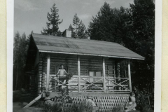 Utulan kalamajan sauna. Vuosi 1955. Enso-Gutzeit Oy, keskushallinto.