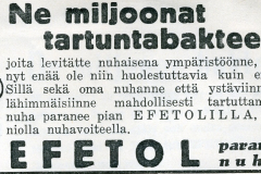 Efetol-nuhavoide 1930-luku