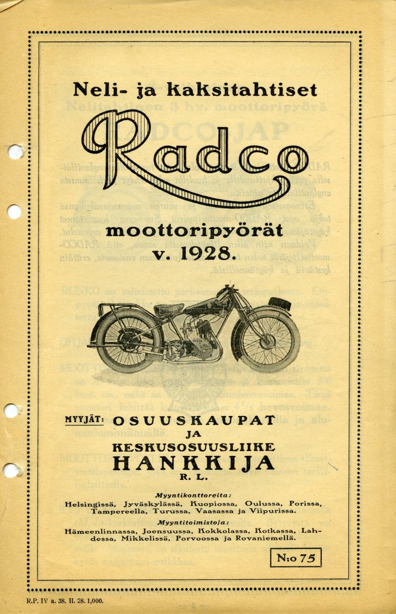 Radco-moottoripyörät