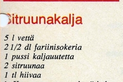 Sitruunakalja