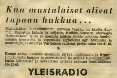 Kun mustalaiset olivat tupaan hukkua